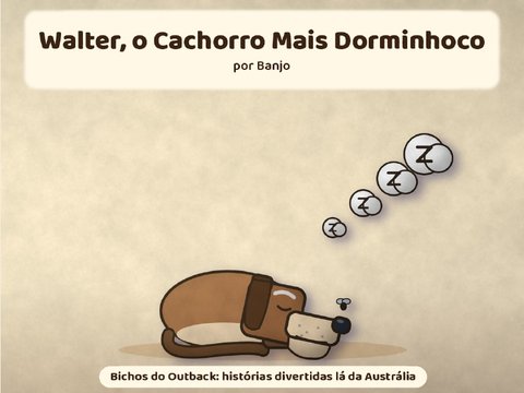 Capa de Walter, o Cachorro Mais Dorminhoco